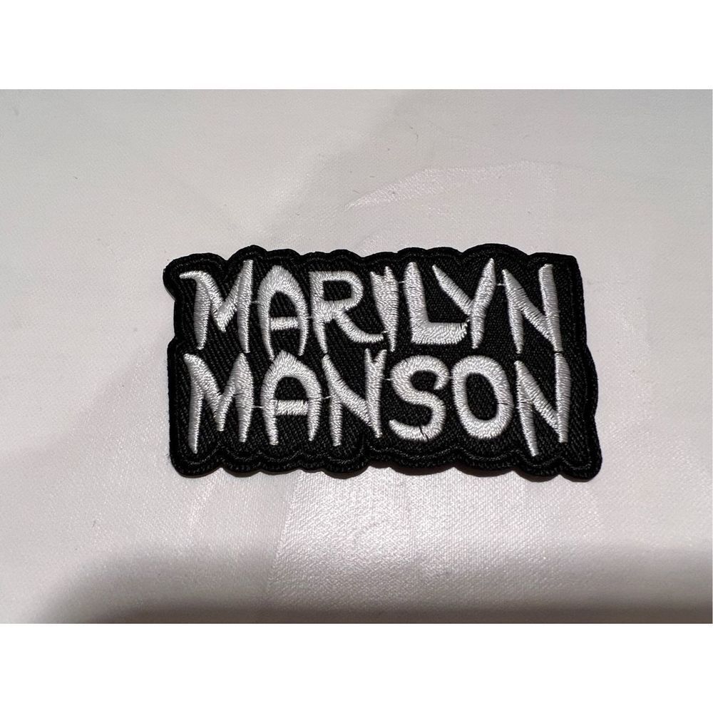 Marilyn Manson Band Iron on Patch